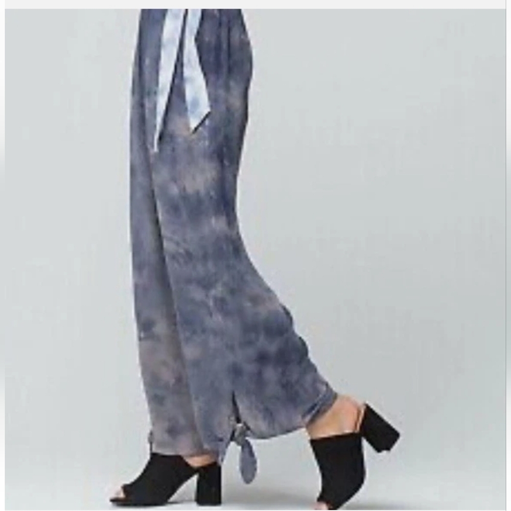 #211. Free People Just Float Tie-Dye Strapless Jumpsuit - Picture 4 of 4